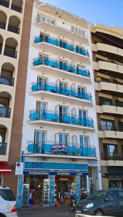 Hostal Lloret Playa Льорет-де-Мар Экстерьер фото